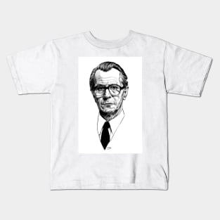 Gary Oldman as George Smiley Kids T-Shirt